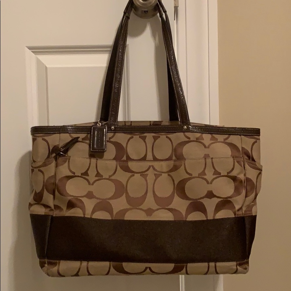 Coach diaper bag